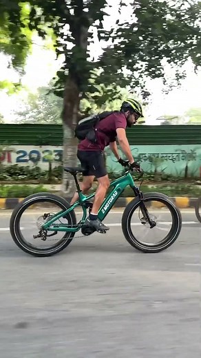 Look how this Full Suspension Bicycle FLEX