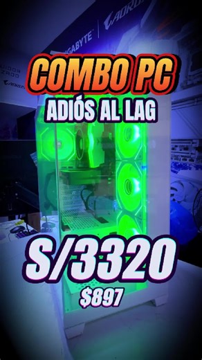 🔥 Setup gamer completo y equilibrado para jugar en alto y trabajar sin límites con Ryzen 5 5500 RTX 5060 de 8GB, todo por solo S/3,320 🎮⚡ Con 16GB DDR4 RGB a 3600MHz y SSD NVMe de 500GB, disfrutarás de cargas rápidas, buen rendimiento en juegos competitivos y fluidez en multitarea. Incluye case blanco con 7 ventiladores ARGB y fuente 600W 80 Bronze para estabilidad. . #ComboPC #PCGamer #HardwarePerú #SetupGamer #Ryzen #RTX #DDR4 . pc gamer precio perú | pc gamer barata perú | pc gamer peru | p