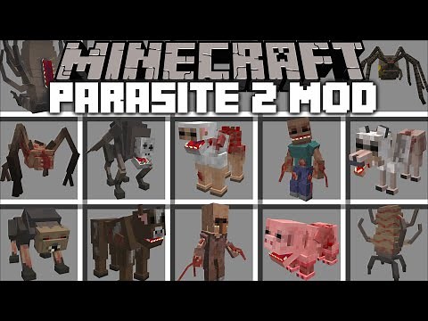 Minecraft UPGRADED PARASITE 2 MOD / ULTIMATE MUTANT PARASITE GOLEM BATTLE !! Minecraft Mods