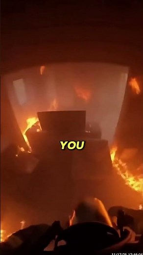 Firefighter Rushes Into Burning House To Save Dog!