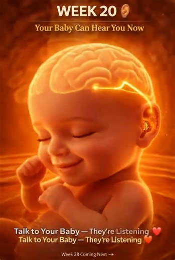Week 20: Your Baby Can Hear You Now |Human Fetal Development (3D Medical)