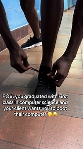 Booting a Client’s Computer After First-Class Computer Science Degree