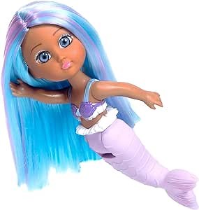 Adora Water Wonder Mermaid Dolls with Color-Changing Tail in Cold Water, 7" Toy Baby Doll with Movable Waist, Birthday Gift for Ages 1+ - Marina