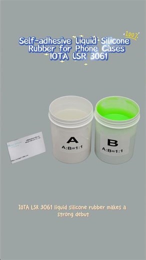IOTA LSR 3061 Self-adhesive Liquid Silicone Rubber for Phone Cases