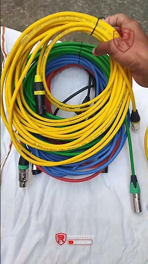 Xlr Connector Audio Cable For Live Sound And Music Instruments