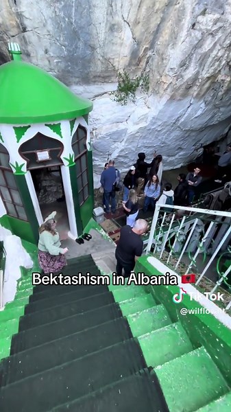 Visiting a Bektashi religious site in the Albanian mountains 🇦🇱 | #albania #albanian #muslim #islam #bektash