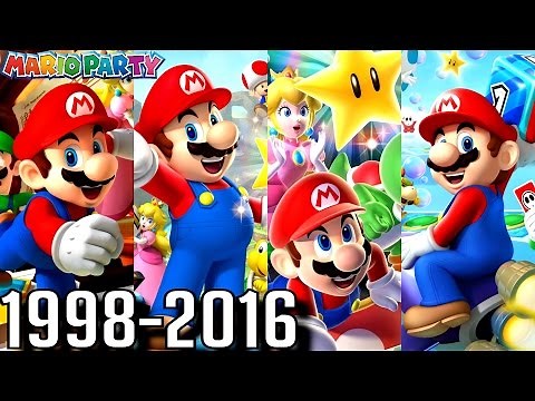 Mario Party - ALL INTROS 1998-2016 (Wii U, 3DS, N64, GC, DS)