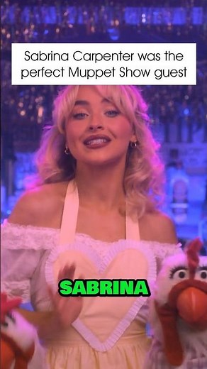 Sabrina Carpenter was the perfect Muppet Show guest
