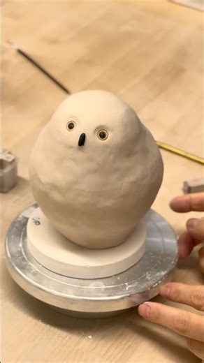 🦉Snowy Owl Workshop🇰🇷 #clay