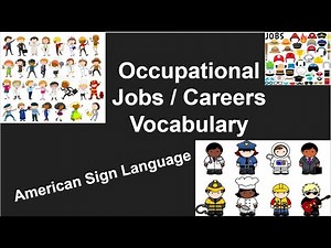 Occupational Jobs Vocabulary Unit