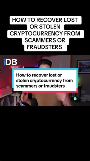 How to recover lost or stolen crypto from scammers #CyberSecurity #CryptoScams #cryptorecovery #DigitalWealth #fundrecovery