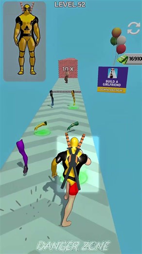 complete level 52 build a super hero #levelup #games #dailyshorts #levelupchallenge