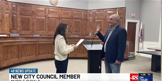 Donnie Linley appointed to Muscle Shoals City Council