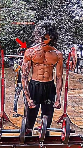 Bro Just Unlocked INSANE Shoulder Genetics 😳💪 | Crazy Muscle Transformation #shorts