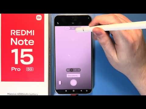 Redmi Note 15 Pro 5G: How To Scan Documents