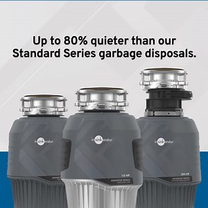 341 reactions · 12 shares | Thanks to SoundSeal® Technology, you can tackle tough food waste and grind it more quietly. | InSinkErator | Facebook