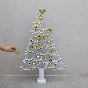 10K views · 78 reactions | DIY PVC pipe Christmas tree | Viral Clip | Facebook