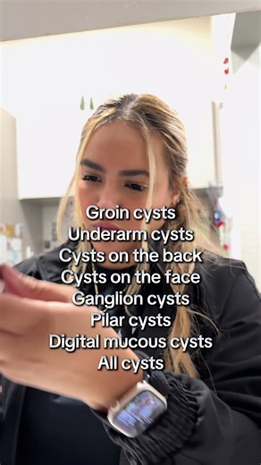 Skin cysts don’t always need surgery. Sometimes an injection does the trick! 💉✨ #nursingstudent #hacks #dermatology #cysts #drpimplepopper @wearfigs