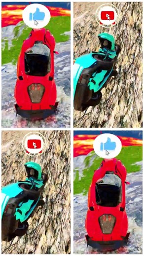McQueen vs Hydraulic Crush #444 | BeamNG.Drive Gameplay #beamng #experiment #mcqueen #jump #roblox