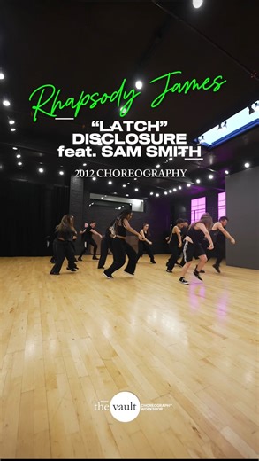 RHAPSODY JAMES on Instagram: "The Vault is officially open 😜. What a time I had sharing and exploring with these beautiful souls for my first INSIDE THE VAULT: Choreography Workshop. Get a sneak peek of the fun we had with one of my fav 2012 choreography to LATCH. For this one, each of them had a moment to add their own choreographic feel to the front of this vault archive piece. * ITV Collective One: @karema_bm @payton_murillo_ @sydhumphrey_ *William Miller Jr. @mvmaryv @sofiabellaofficial @je