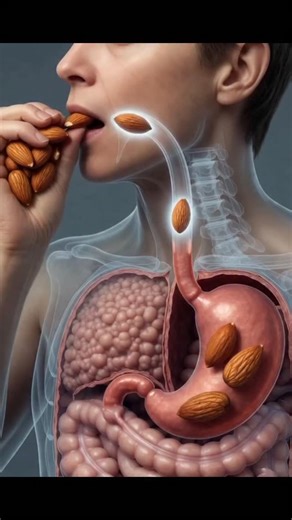 MedScope_3D on Instagram: "What Happens When You Eat Almonds Every Day for 30 Days (3D Anatomy Explained) For Details Read Full Caption What happens when you eat almonds every day for 30 days? Almond benefits are scientifically proven and remarkable! When you eat almonds daily, the healthy monounsaturated fats, vitamin E, magnesium, fiber, and protein work together to transform your health from the inside out. Eating almonds every day benefits include significantly lower bad cholesterol (LDL), i
