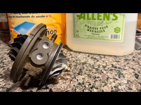 Remove Rust from Turbo Centre Housing - Effect of Vinegar on Rust