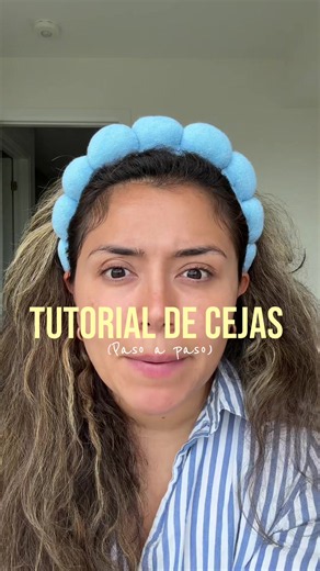 Tutorial de cejas paso a paso | cejas pelo a pelo y orgánicas
