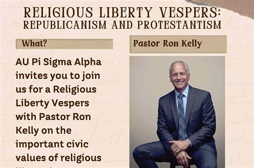 Ron Kelly to Speak on Religious Liberty at Andrews University Auditorium — Fulcrum7