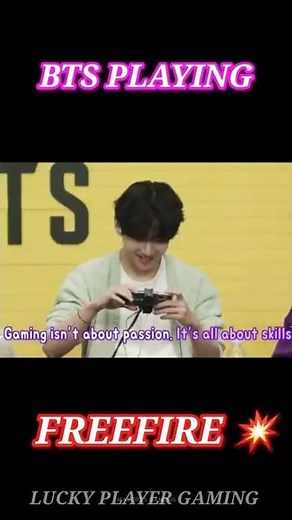 FREE FIRE CHARACTERS VS BTS ||BTS VS FREE FIRE 🔥 ||BTS PLAYING FREE FIRE 🔥