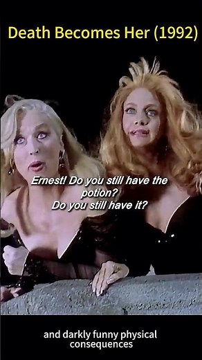 👁️ Ernest rejects immortality and chooses a real life! | Death Becomes Her (1992) 🎬#movie #short
