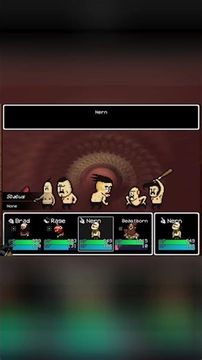 Epic Pixel RPG Battle: Master Your Attacks & Health! #shorts