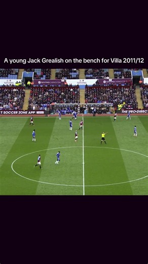 Young Grealish appears in firsteam squad for the first time , Villa v Chelsea 2-4#villa #astonvilla #2012 #avfc #grealish