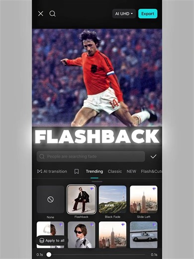 Ink splash effect tutorial in CapCut!