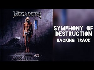 Megadeth - Backing Track - Symphony of Destruction
