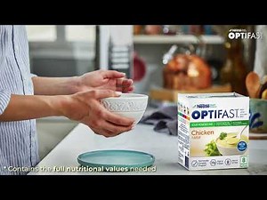 Follow these steps to prepare a delicious chicken soup using Optifast.