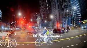 14mar2025 2132hrs ang mo kio ave 3 accident at the discretionary turn junction | SGRV