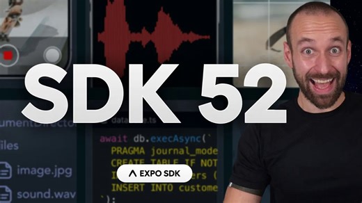 React Native - 🎉Expo SDK 52发布：DOM、RSC、路由、新架构与组件全解析！🚀