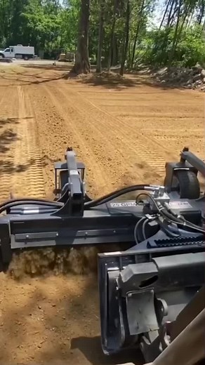 Virnig Power Rake for Skid Steer Landscaping | Compact Equipment Attachment