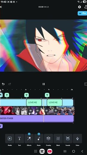 First time using splice #viral #edit #anime #spliceapp