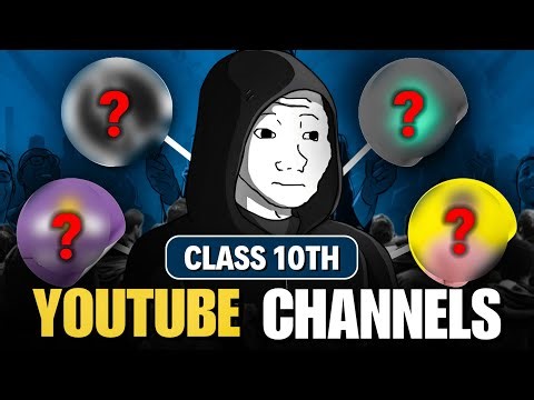 Class 10 Don't follow these channels 🤫| best youtube channel for class 10 | class 10th 🔥