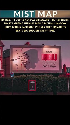 This Billboard Changes After Dark 🧛‍♂️ | One of the Smartest Ads Ever Made