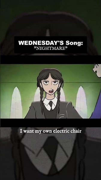 We made a PRIME DISNEY song for WEDNESDAY :“Nightmare” 🖤 OUT NOW