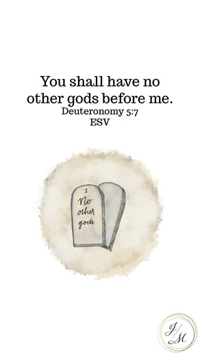 Deuteronomy 5:7