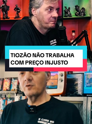 Tiozão não trabalha com preço injusto!💲 já segue para não perder cortes como esse!✂️ #cortespodcast #jogos #cortesgames #podcastclips #casadovideogame
