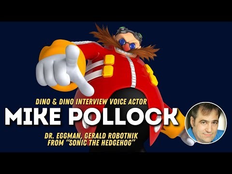 Mike Pollock, voice actor for "Sonic the Hedgehog," joins Dino & Dino - 1.19.26