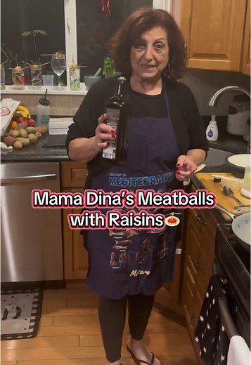 Mama Dina's Sicilian Meatballs with Raisins Recipe