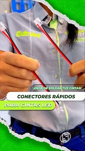 🤯 ¡Olvídate de soldar tus Cintas LED! 🚫 Simplifica tus proyectos con nuestros Conectores Rápidos. ⚡️ Unir tus cintas LED ahora es fácil, rápido y sin problemas de soldadura. 🤩 Quédate hasta el final del video y mira lo sencillo que es. 👏 #cintaled #ultraled #led #tiendadeiluminación #decoración #reelinstagram | Ultra led