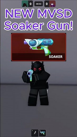 MVSD Soaker Gun Showcase ! #roblox #mvsd #mm2 #murderersvssheriffsduels #gaming #showcase #soaker