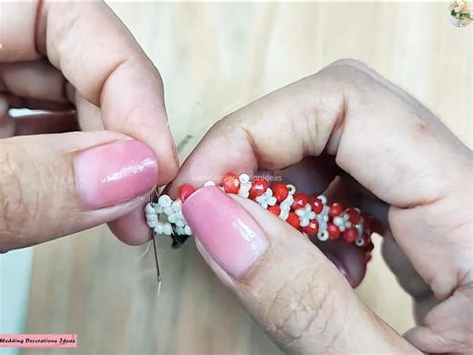How to Make a Beautiful Rondelle Crystal & Seed Beads Bracelet 🛠 Materials 👇 🟣 Rondelle crystal 4 mm 🟣 Seed bead 11/0 🟣 Fishing line size 0.16 mm (length 130 cm, for bracelet size 16 cm) 🟣 Beading needle no 12 🟣 Bracelet clasp 🟣 Jump ring 0.5 cm 🟣 Scissors | Wedding Decoration Ideas