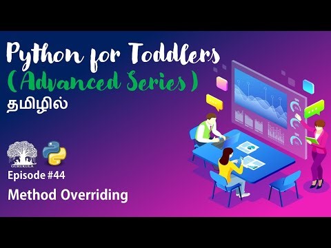 Learn Python programming in TAMIL |Method Overriding | [Tamil]